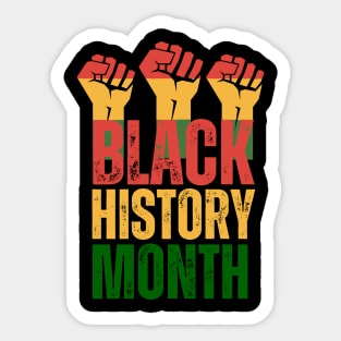Black History Month Sticker